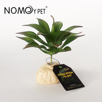 Vente en gros de feuilles de glaïeul simulées Plantes artificielles pour décoration de terrarium