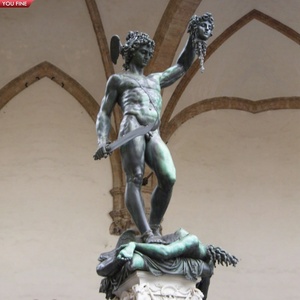 YOUFINE Statua Decorativa da Giardino per Esterni, Design Classico, Scultura in Bronzo Fuso di Uomo che Lega, Scultura in Ottone di Corpo Maschile - Product Image 6