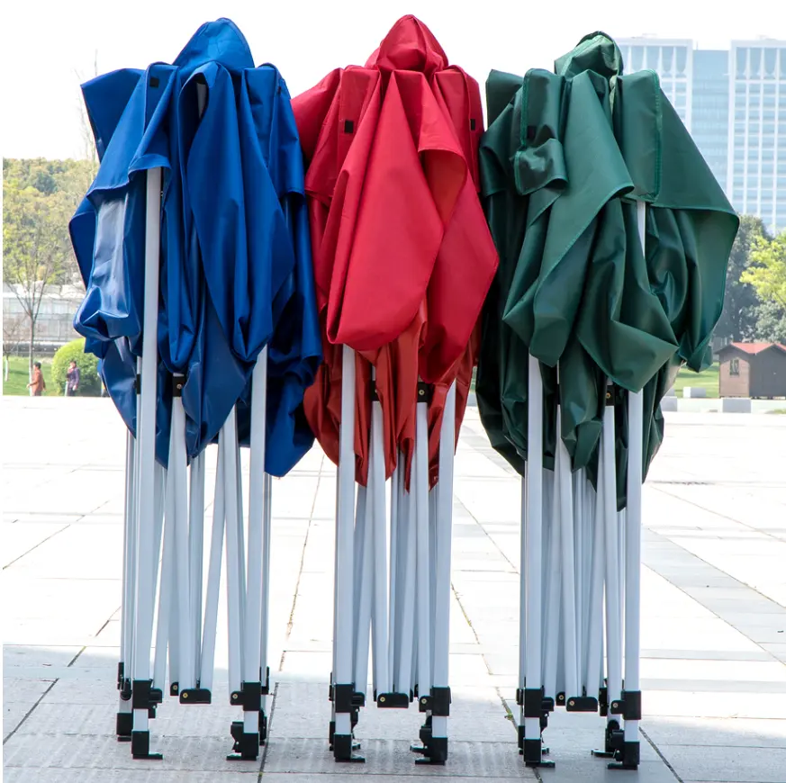 2019 뜨거운 판매 600D 옥스포드 패브릭 알루미늄 프레임 다리 전망대 텐트 프로모션 3x3 방풍 텐트