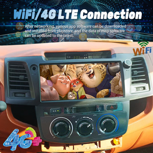 Rádio Android 13 Original de 10,33 polegadas com Navegador GPS Carplay e Reprodutor de Vídeo Multimídia para <span class=keywords><strong>Toyota</strong></span> Fortuner <span class=keywords><strong>Hilux</strong></span> 2007-2015 - Product Image 2