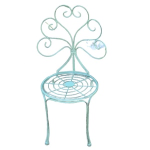 Muebles <span class=keywords><strong>de</strong></span> Patio Rústicos Franceses, Sillas <span class=keywords><strong>de</strong></span> Bistró <span class=keywords><strong>de</strong></span> Hierro Forjado, Cómodas para Comer, Blancas, Impresas con Protección UV, Resistentes al Agua, Duraderas, para Jardín y Exteriores - Product Image 6