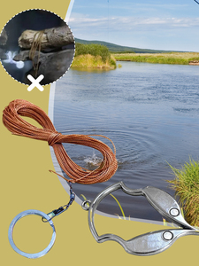 Fortalecedor de Agarre para Dedos, Ejercitador de Mano de Silicona, Desenganador de Anzuelos, Equipo de Pesca, Ejercitador para Entrenamiento de Guitarra - Product Image 4