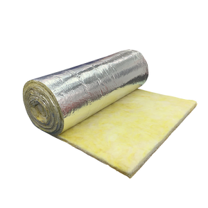 Rouleaux <span class=keywords><strong>de</strong></span> <span class=keywords><strong>laine</strong></span> <span class=keywords><strong>de</strong></span> <span class=keywords><strong>verre</strong></span> recouverts <span class=keywords><strong>de</strong></span> feuille <span class=keywords><strong>d</strong></span>'aluminium à <span class=keywords><strong>prix</strong></span> <span class=keywords><strong>d</strong></span>'usine pour cadre en bois/acier - Isolation thermique ignifuge - Product Image 1