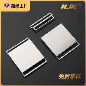 Hebilla Deslizante para Bolsos, Aleación Plateada, Duradera, para Accesorios de Bolsos - Product Image 5