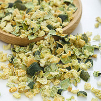 Vente en gros de granulés de thé froid mélangés de melon d'hiver séché, réfrigérés en vrac, 500g, thé Oolong au citron et feuille de lotus