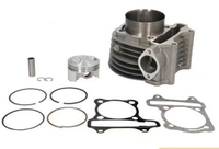 Doublure de cylindre de moteur de scooter GY6 125 adaptée au Kymco Grand Dink ATV avec cylindre de piston de 52.4mm