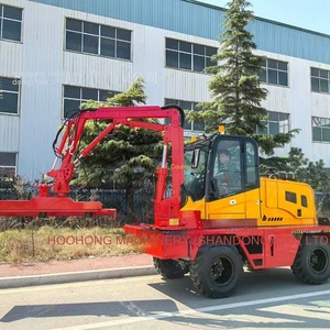 Máquina Cortadora de Césped Pequeña Montada en Vehículo, Equipo de Podar Ramas de Gran Altura, Máquina Cortadora de Césped de Brazo Plegable con Correa Central - Product Image 3