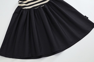 Vestito Estivo a Righe Bianche e Nere Senza Maniche per Bambine, Abito Smancato per Bambine Piccole - Ingrosso Fabbrica - Product Image 5