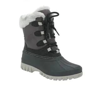 Botas de nieve con aislamiento impermeable botas de pato hombres