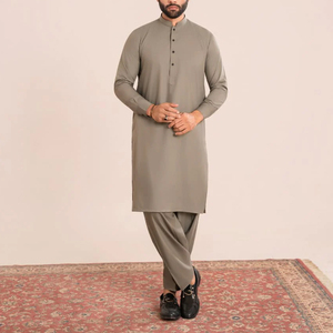 Fabricants professionnels de Salwar Kameez pour hommes, faible MOQ, nouvelle collection, coton de haute qualité, tenue de soirée, options personnalisées, service OEM - Product Image 1
