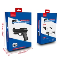 Accesorio de Controlador de Movimiento para Pistola VR, Nav Exquisite Move Shooter para PS4, PS3, Accesorios para Controlador de Juegos VR MOVE
