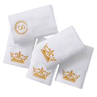 Luxus-Hotel-Handtuchset 100% Baumwolle 700GSM 70x140cm Weiß mit Individuellem Logo Hohe GSM für Spa, Pool und Strandresorts