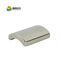 Magnet busur Neodymium N52 NdFeB Arc segmen Motor kuat untuk Generator turbin angin Rotor Magnet Generator Neodymium permanen