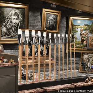 Pinceau à <span class=keywords><strong>aquarelle</strong></span> en laine d'artiste Paul Cézanne en gros avec manche en bois pour la peinture artistique - Product Image 3