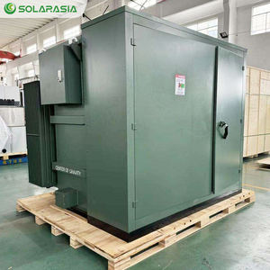 Transformador Europeo de 100 kVA, Trifásico, Tipo YB, Subestación <span class=keywords><strong>Completa</strong></span> Preinstalada, Cuarto de Distribución, Farola, Bobinado Doble de Cobre - Product Image 4