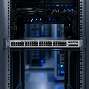 Nouveau Switch Original Cisco Catalyst 9200L 48 ports PoE+, 4 x 1G, Réseau C9200L-48P-4G-A - Product Image 2