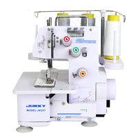 Machine à coudre surjeteuse JK257 domestique portable à 3 fils pour usage domestique sur matériaux légers ou moyens