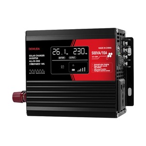 เครื่องแปลงไฟพลังงานแสงอาทิตย์ Demuda ออลอินวัน 500VA 12V 230V พร้อมหน้าจอดิจิตอลและพอร์ต USB - Product Image 4
