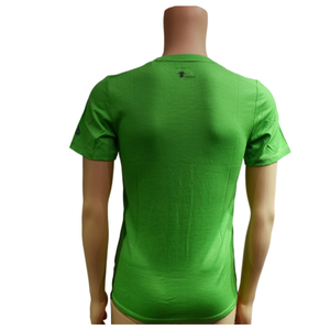 Maglietta Termica Personalizzata GECKO MASTER in 100% Lana Merino, Manica Corta, Stampa, Collo Tondo, 220g, Traspirante ed Ecologica - Product Image 2