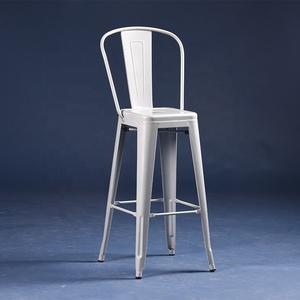 (SP-BT702) Ristorante <span class=keywords><strong>Bar</strong></span> Industriale utilizzato in ferro d'epoca da tavolo in legno e sgabello - Product Image 4