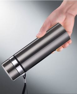 Creative 304 Stainless Steel Business Cup Promotion Gift Vacuum <b>Flask</b> Water <b>Bottle</b> Wholesale With String Rope Ring - Product Image 6