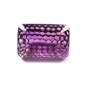 Améthyste violette à facettes en nid d'abeille sculptée en pierre naturelle meilleure taille pour la fabrication de bijoux belles pierres précieuses en vrac - Product Image 3
