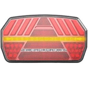 Emark LED Camion Remorque Combinaison Feux Arrière Rouge Ambre Blanc 12V 24V Tourner Frein Positions Arrière Réserve Brouillard Réflecteur Lumière - Product Image 1