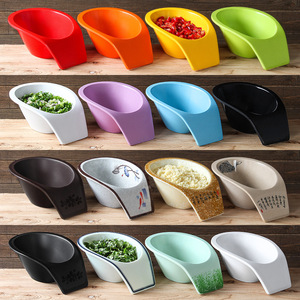 Recipientes de melamina para condimentos, para restaurantes de hot pot, contenedores pequeños para salsas, tarros de condimentos de color sólido. - Product Image 1