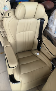 360. Asientos Giratorios de Cuero de Lujo para Conversiones de Furgonetas, Modelo Cómodo Estilo Avión, <span class=keywords><strong>Vito</strong></span> Alphard - Product Image 3