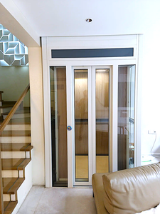 Ev Tipi Üç Katlı Hidrolik Çelik Engelli Asansörü Konut Tipi Küçük Asansör Yeni Fiyat - Product Image 6