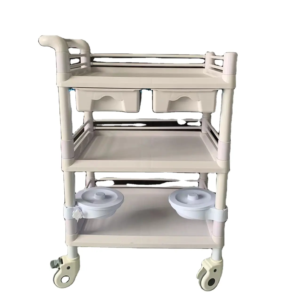 Vendita calda ospedale medico mobili ABS plastica utility carrello medico carrello medico