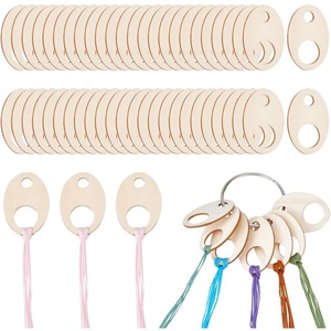 DIY Wood Paper Winding Thread Card Floss Organizer 50pcs for Embroidery Sewing & Crafts Wooden Boxes & Wall Signs Storage