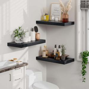 Étagères murales en panneaux de fibres de densité moyenne, étagères de présentation, étagères décoratives et étagères murales suspendues - Product Image 4