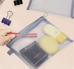 Factory Price Mini Zipper Mesh <b>Bag</b> <b>Makeup</b> Accessories Storage Box Small <b>Makeup</b> Storage <b>Bag</b> Travel <b>Bag</b> - Product Image 3