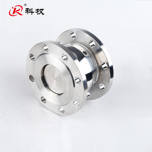 วาล์วกันกลับสแตนเลส 304 316L แบบหน้าแปลนสำหรับงานสุขาภิบาล สำหรับน้ำ DN40 DN50 DN65 DN80 DN100 DN125 - Product Image 3