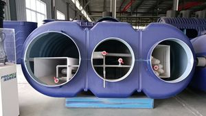 OEMカスタマイズされたポータブル浄化槽下水処理用ホットセールPEプラスチック回転成形タイプ - Product Image 5