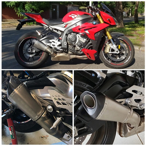Silenciador de Escape para Motocicleta CHMotor Slip-on 51/60/65mm, Desmontable, con DB Killer Láser para <span class=keywords><strong>BMW</strong></span> S1000RR 2010-2014 S1000RR - Product Image 5