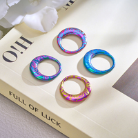 ASTM F136 G23 titane anodisation 16G Septum anneau de cerceau segment articulé nez Clicker Tragus Helix Daith boucle d'oreille Piercing bijoux