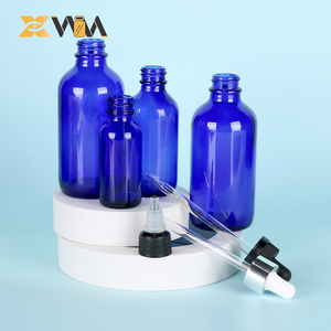 MOQ bajo Botella Boston de vidrio negro 20ml 100ml con tapas cuentagotas Aprobado por La FDA para gotas nasales médicas - Product Image 2