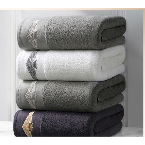 Serviette de bain en coton et polyester, serviette de bain, dobby, 25x54 - Product Image 5