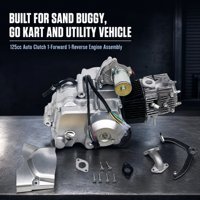Moteur de moto 125cc en gros, quatre temps, avec vitesses avant et arrière, pour fabricants de quads et VTT, commande en gros