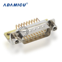 Chinois mâle HDB26 Dsub Angle droit PCB 26 DB connecteur laiton Contact matériel 10A courant nominal avec vis