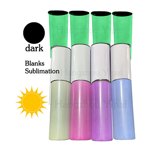 Gobelet de sublimation vierge droit 20 oz, sensible à la lumière UV, à paillettes, changeant de couleur - Product Image 1