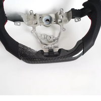 Volant en fibre de carbone pour pick-up 4x4 Suzuki Jimny 2019+, volant de course personnalisé en cuir