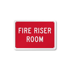 Panneau de signalisation pour salle d'évacuation en cas d'<span class=keywords><strong>incendie</strong></span> - Panneau de sécurité en aluminium 7"x10", conforme aux normes NFPA/ISO, rouge réfléchissant pour une haute visibilité (Expédition rapide) - Product Image 1