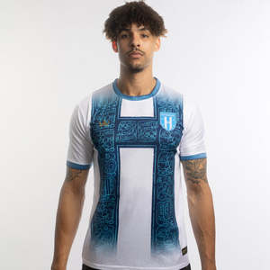 Maillot de football Honduras personnalisé 2024 de haute qualité, imprimé par transfert thermique, 100% polyester, avec logo, nom et numéro - Product Image 5