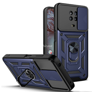 Funda de teléfono móvil con soporte de ventana de empuje, cubierta magnética de montaje para coche <span class=keywords><strong>Nokia</strong></span> G10 G20 - Product Image 4