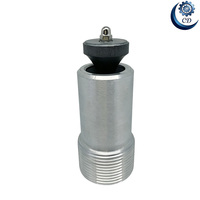 Pistolet de sablage interne pour le décapage de la rouille des tuyaux en acier en Russie et au Kazakhstan, avec buse en carbure de tungstène à filetage externe