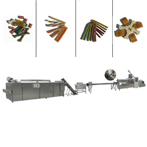 <span class=keywords><strong>XLS</strong></span>-80 360 soins dentaires chien mâcher friandises faisant la Machine chien bâton chien mâche ligne de Production de collations pour animaux de compagnie - Product Image 5