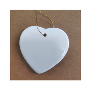 Ornamenti Natalizi Personalizzabili in Ceramica Rotondi <span class=keywords><strong>per</strong></span> Sublimazione, Decorazioni Natalizie Vendutissime - Product Image 5